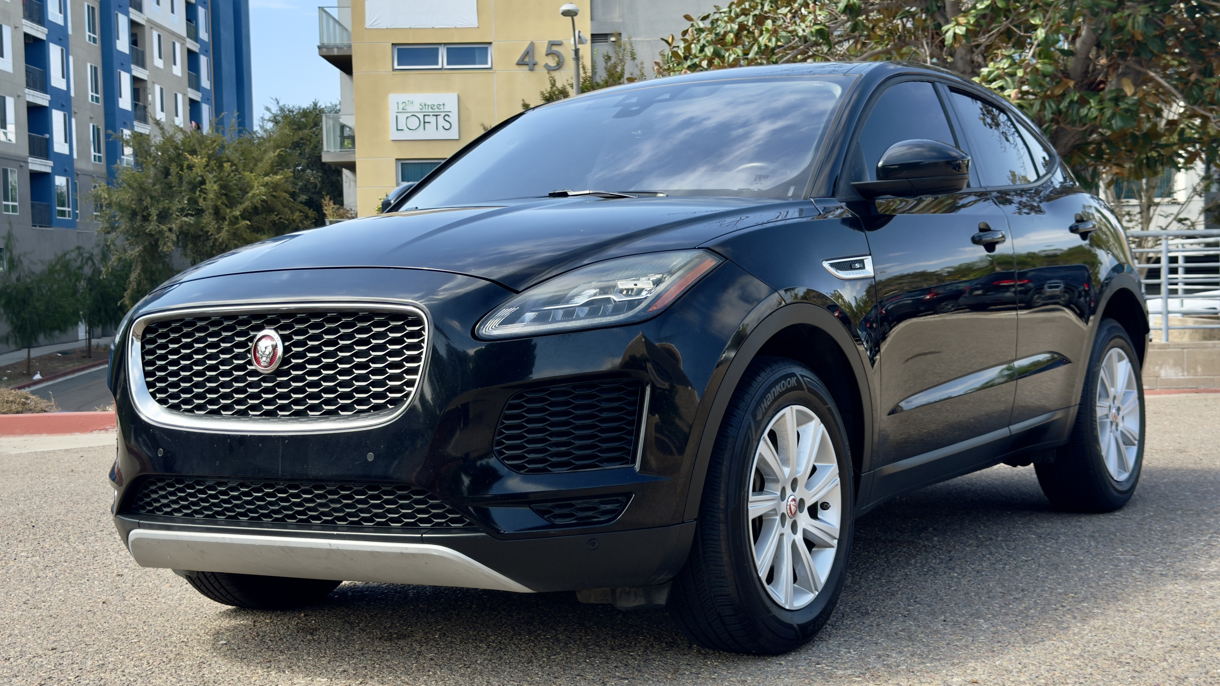 Narvik Black 2019 Jaguar E-PACE SUV / Crossover All-Wheel Drive Automatic
