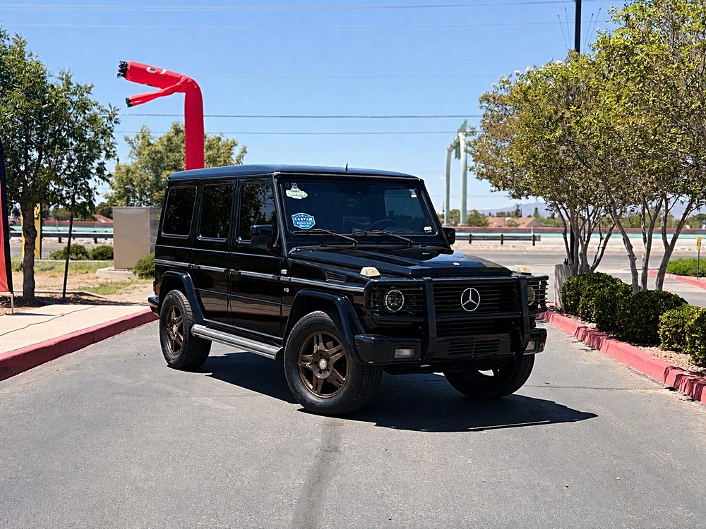 Black 2002 Mercedes-Benz G-Class SUV / Crossover All-Wheel Drive 5-Speed Automatic