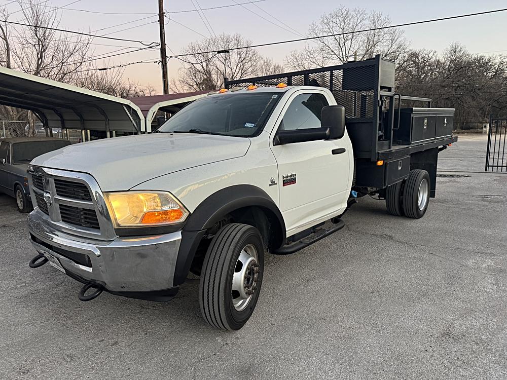 White 2012 RAM 4500 Chassis Pickup Truck Automatic
