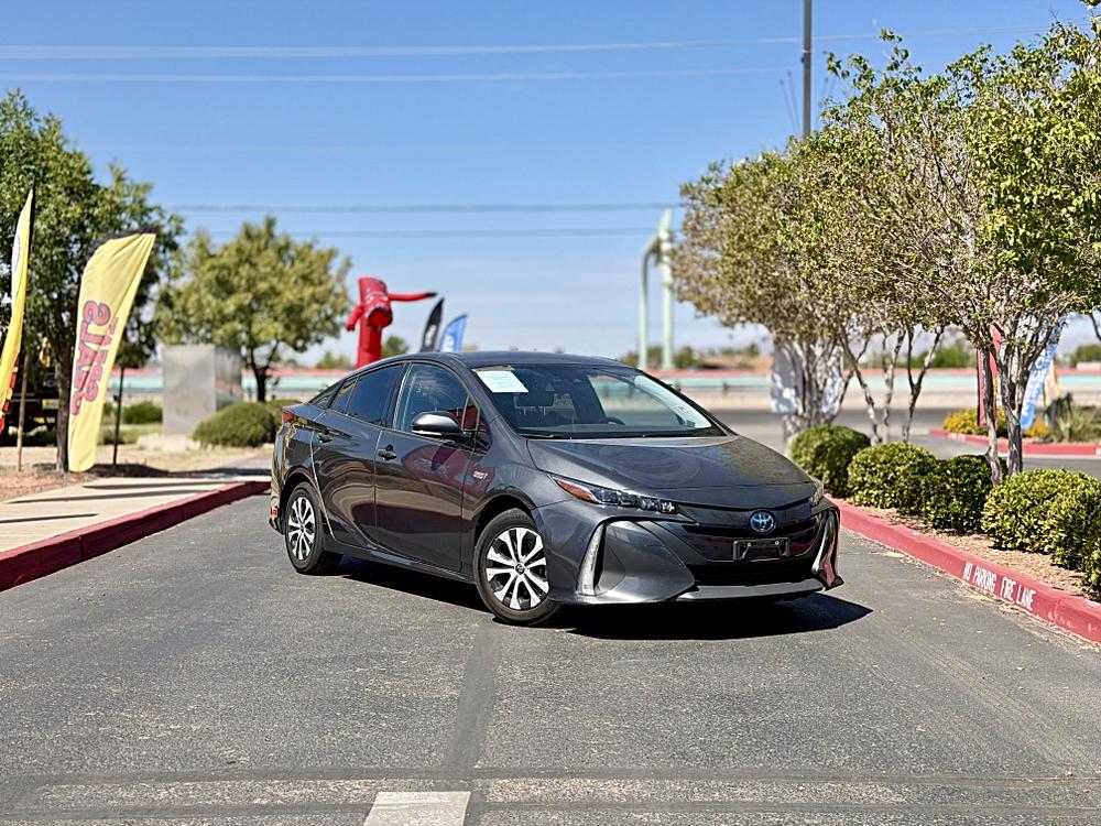 Gray 2020 Toyota Prius Prime Hatchback Front-Wheel Drive Automatic