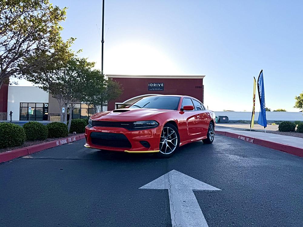 Orange 2022 Dodge Charger Sedan Rear-Wheel Drive Automatic