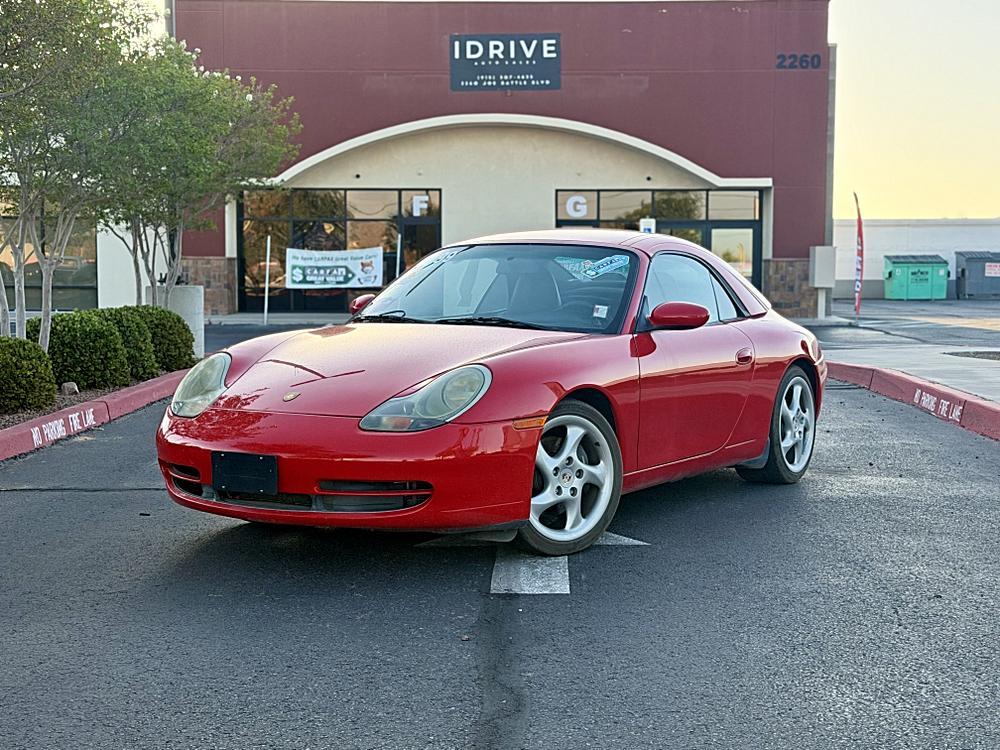 Red 1999 Porsche 911 Convertible All-Wheel Drive 5-Speed Automatic