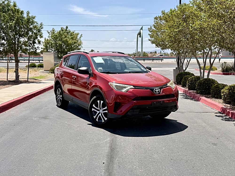 Red 2016 Toyota RAV4 SUV / Crossover Front-Wheel Drive Automatic